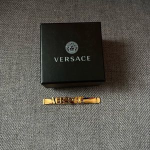 Versace Logo Hair Clip